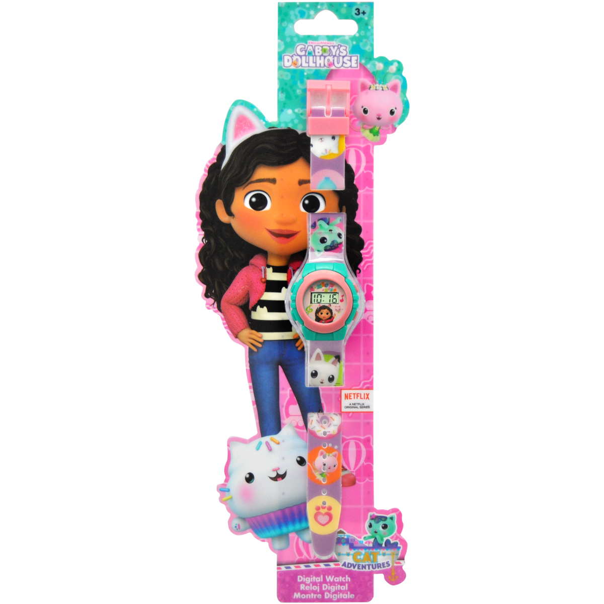 Gabby's Dollhouse digitalt armbandsur