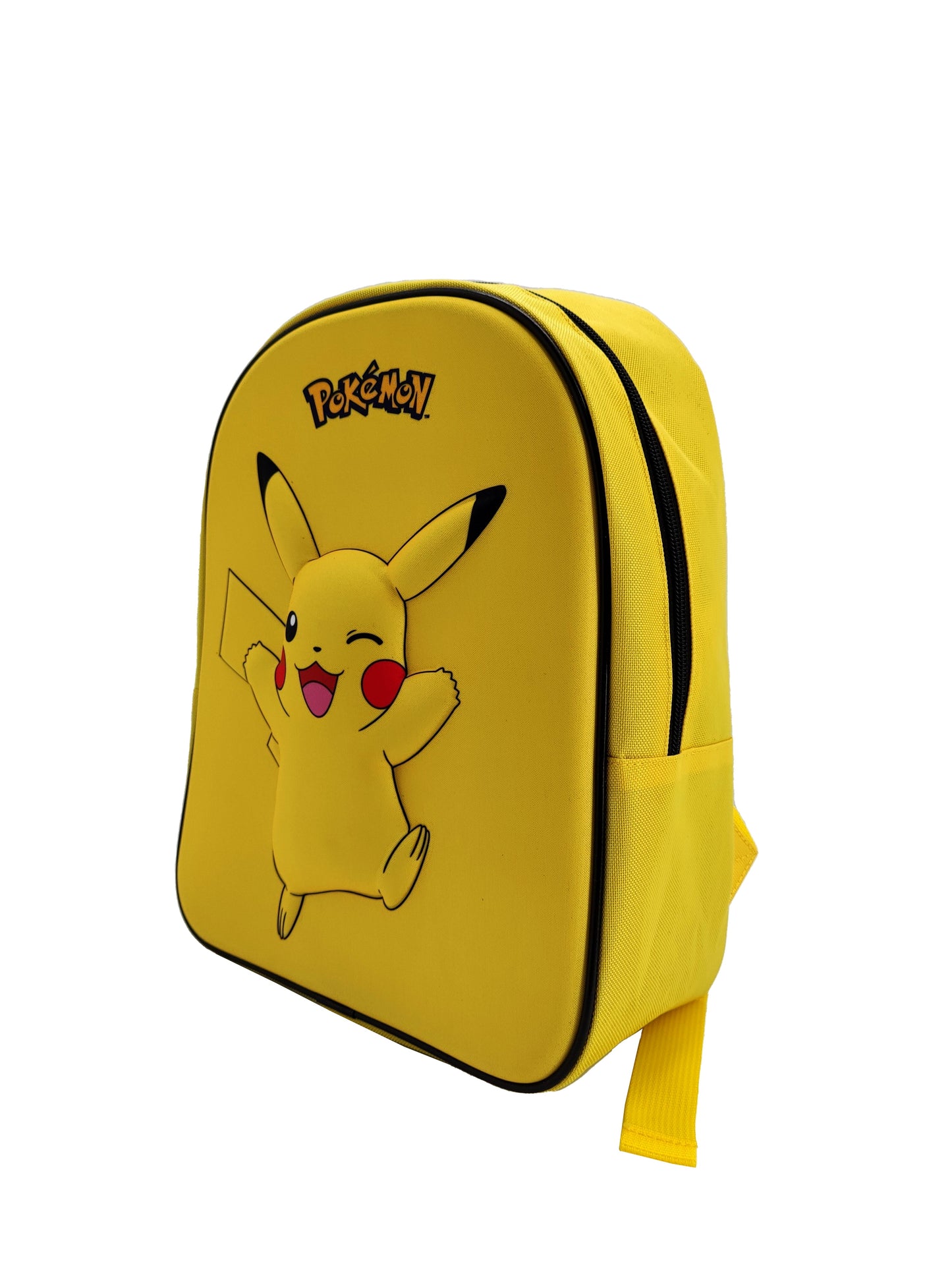 Pokémon Junior Rygsæk Pikachu med EVA figur - gul (32x26x10cm)