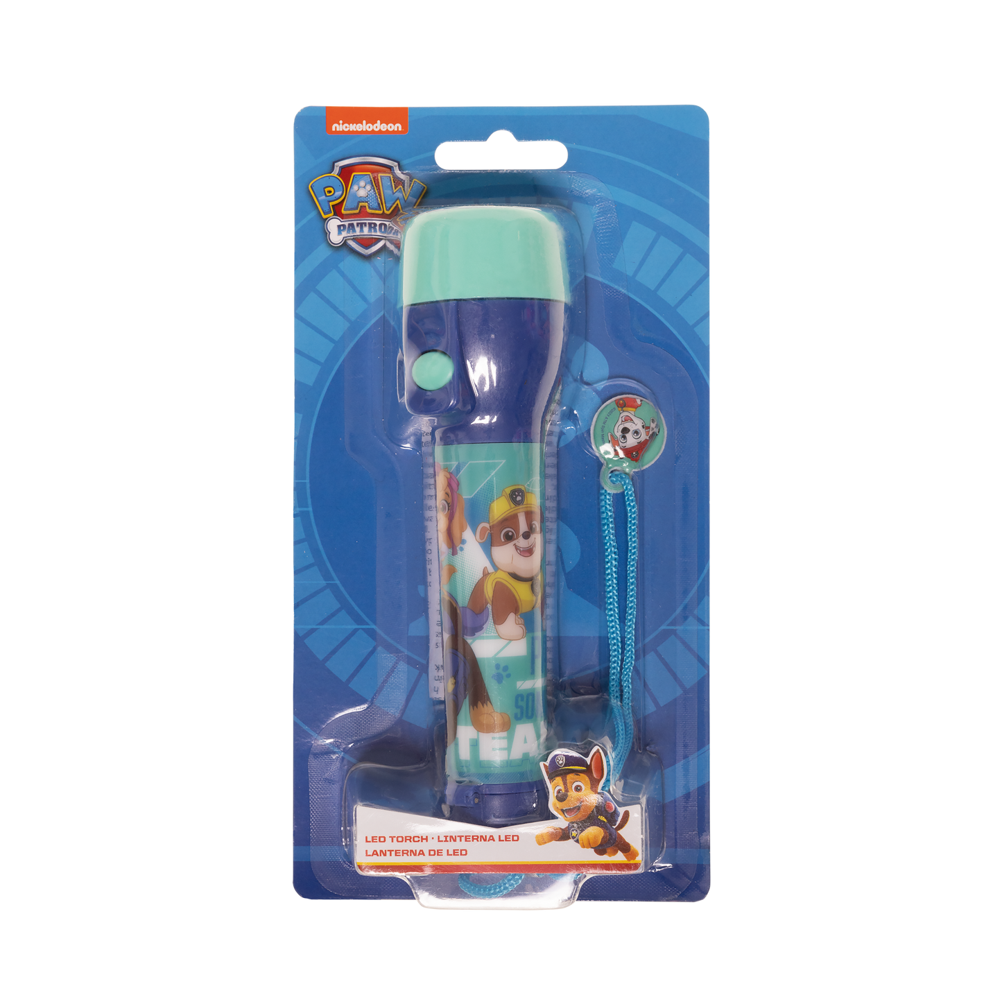 Paw Patrol ficklampa med LED-ljus