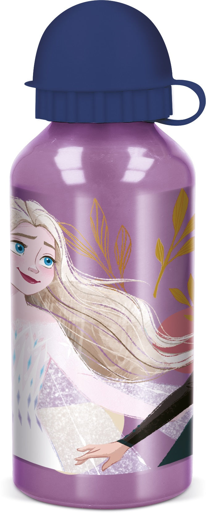Frozen vandflaske Rosa, alu 400 ml