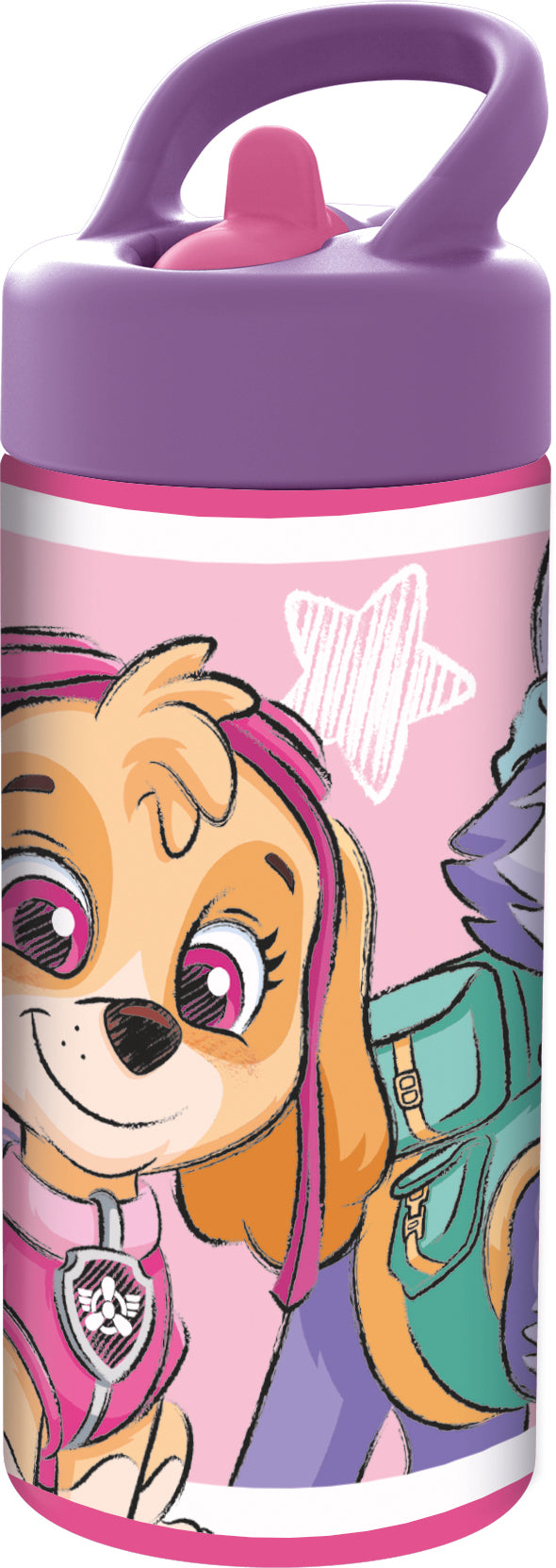 Paw Patrol Girls Sipper vandflaske, 410 ml