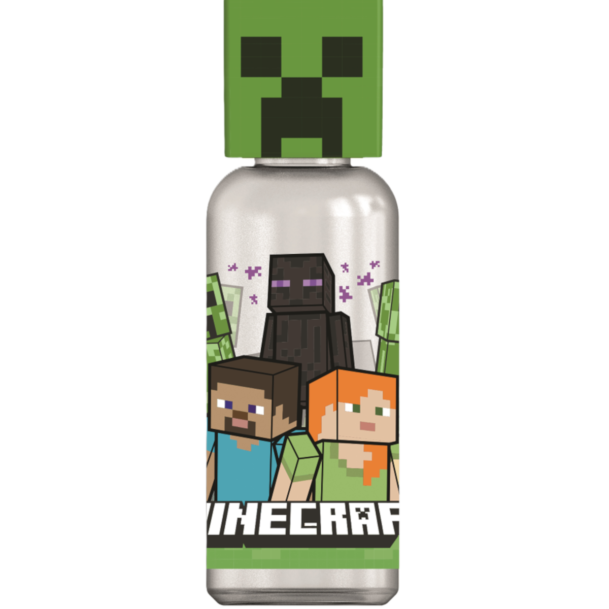 Minecraft drikkedunk med 3D figur top