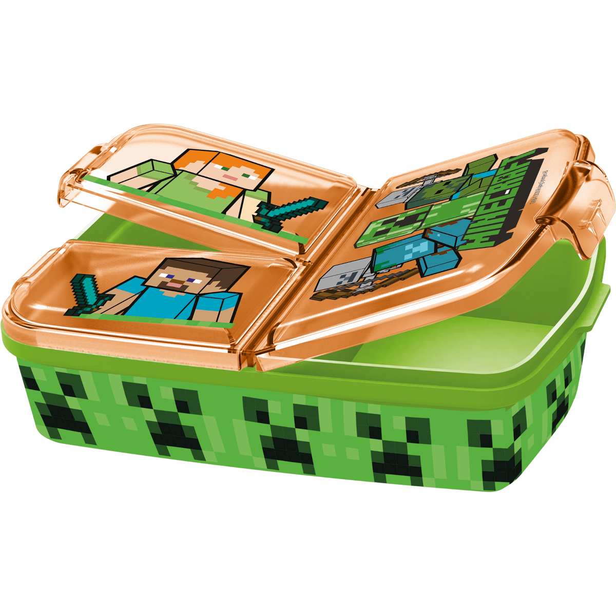 Minecraft multirums madkasse 18 x 13 cm