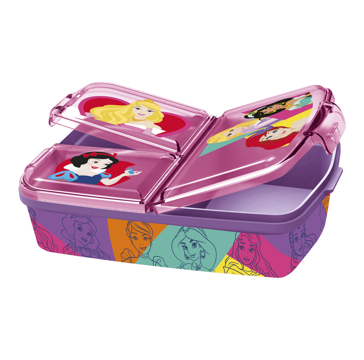 Disney Princesser multirums madkasse 18 x 13 cm