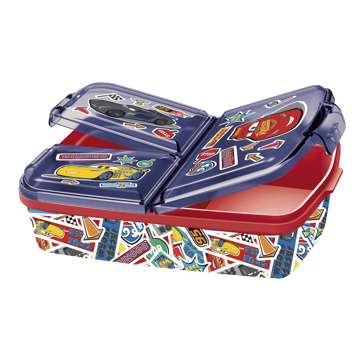 Disney Biler multirums madkasse 18 x 13 cm