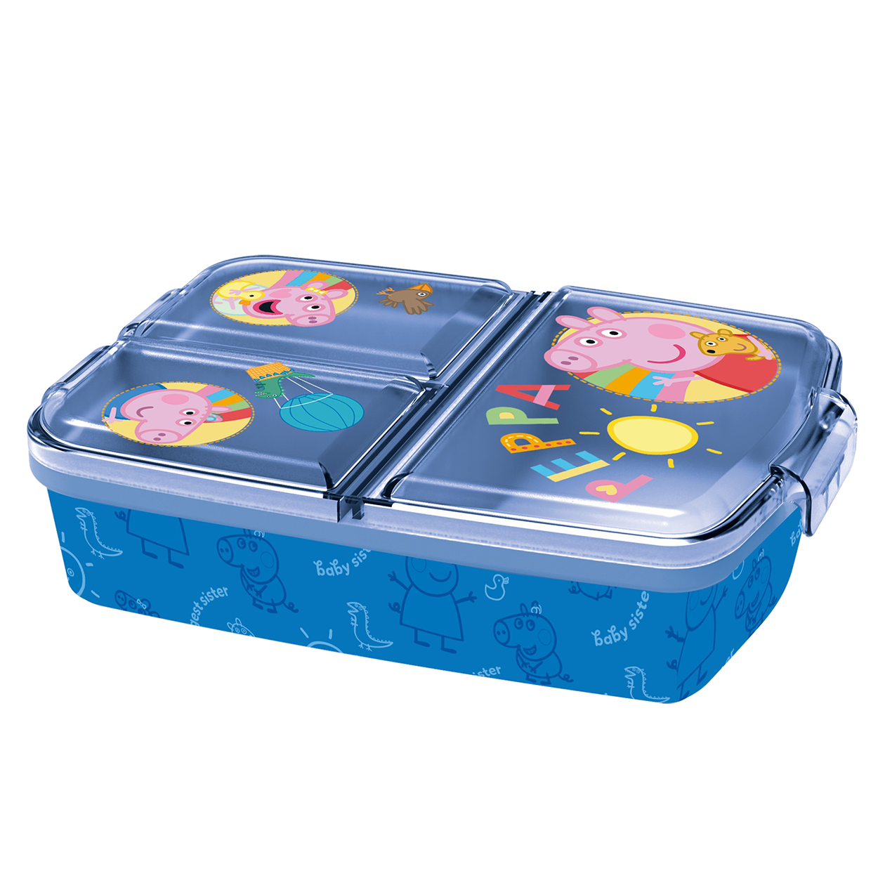 Gurli Gris Multirums madkasse, 18x13 cm