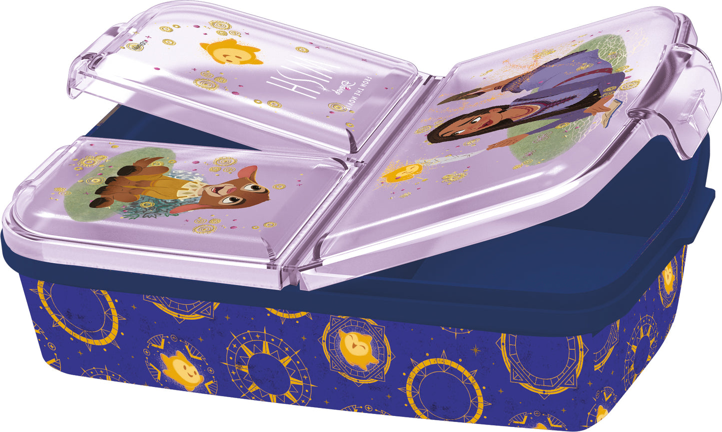 Disney Wish Flerrumsmatlåda 18x13 cm