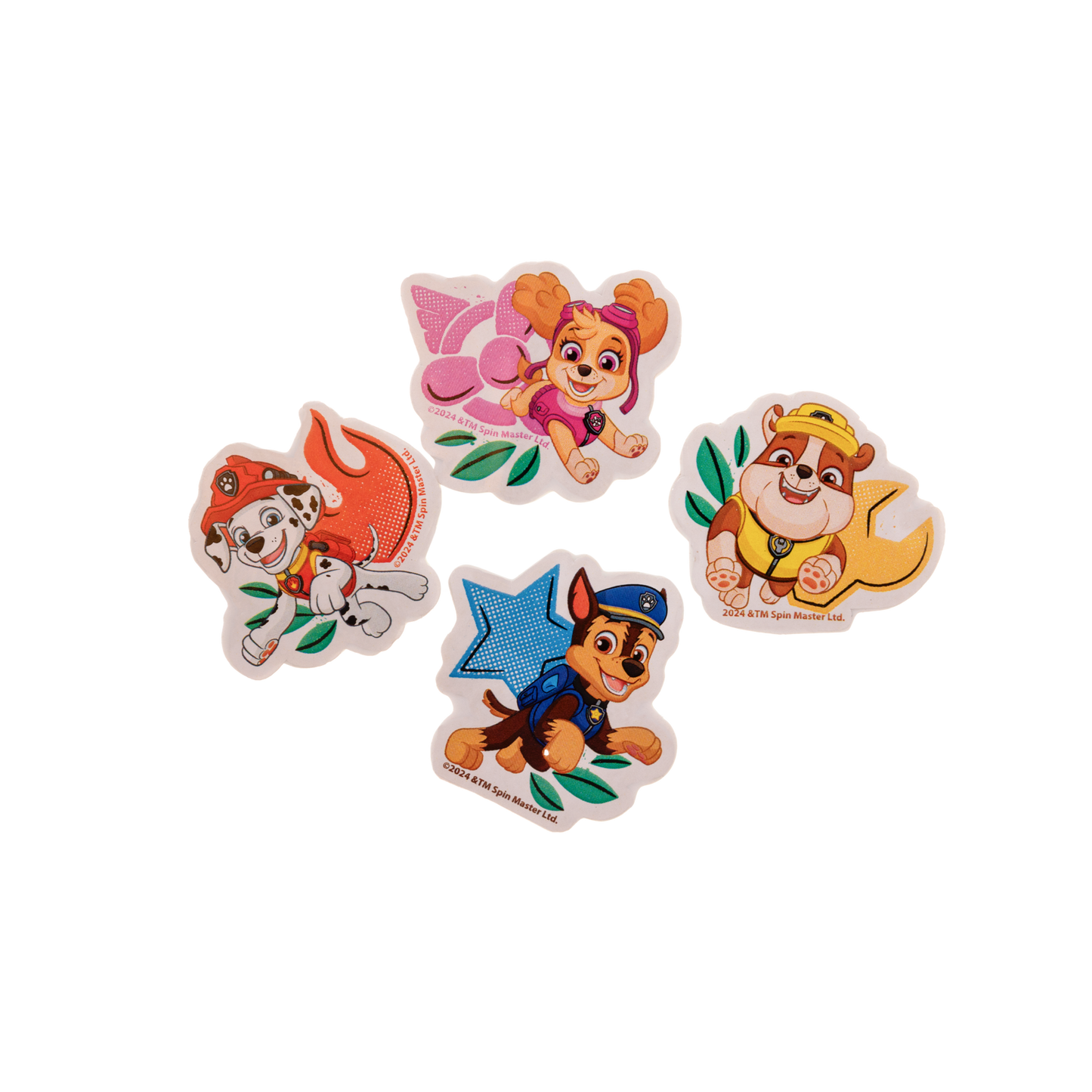 Paw Patrol 4 st. suddgummi