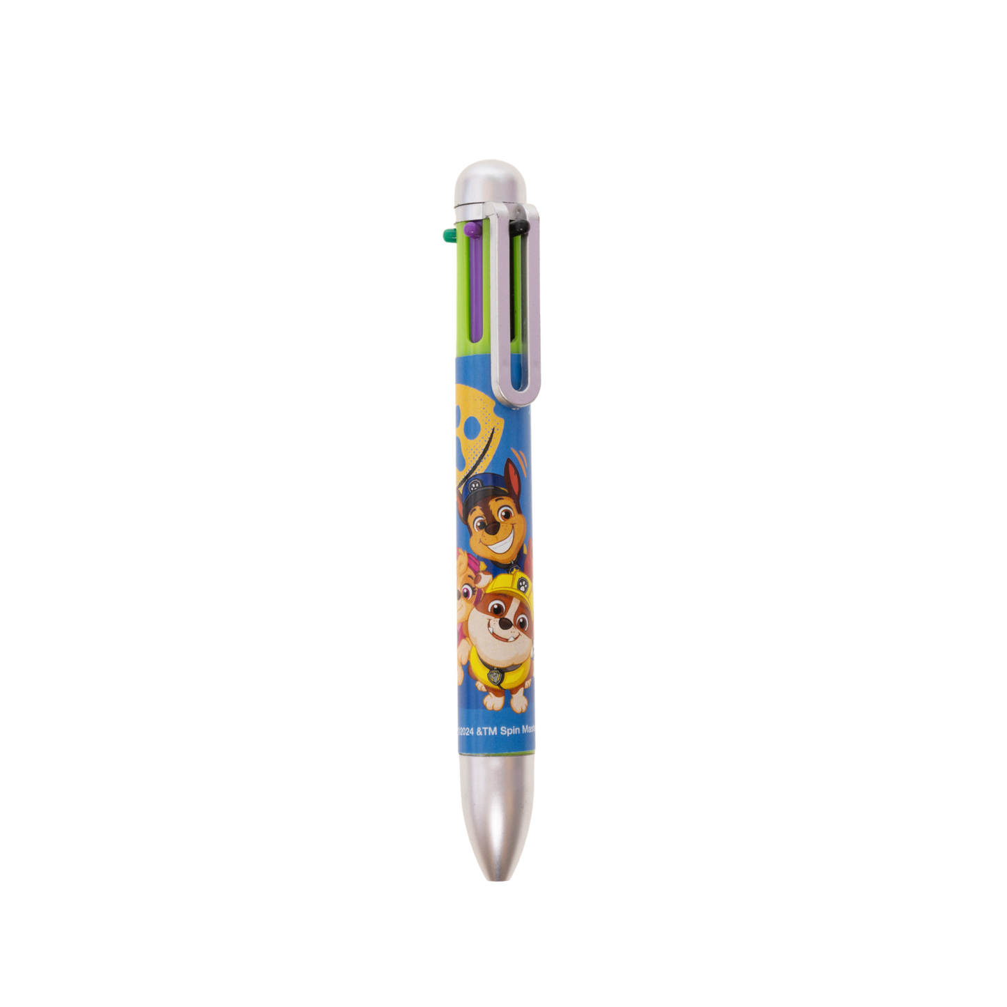 Paw Patrol Multicolor penna, 6 olika färger i 1