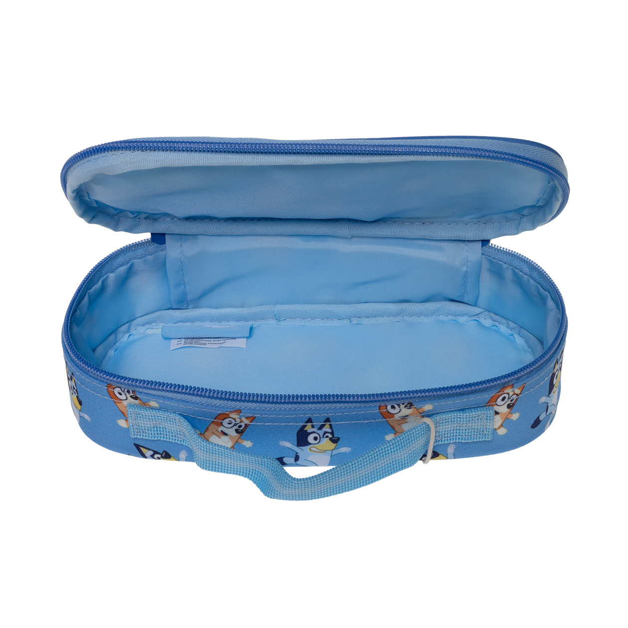 BLUEY, penalhus, ovalt, 23x10 cm