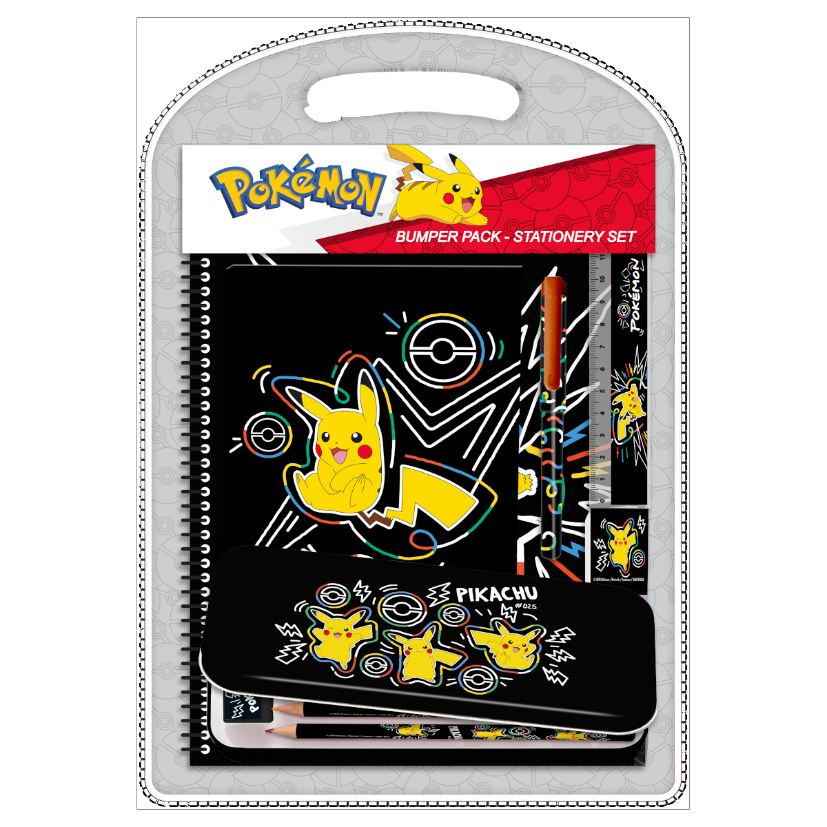Pokémon Neon, Set with tin box and notebook