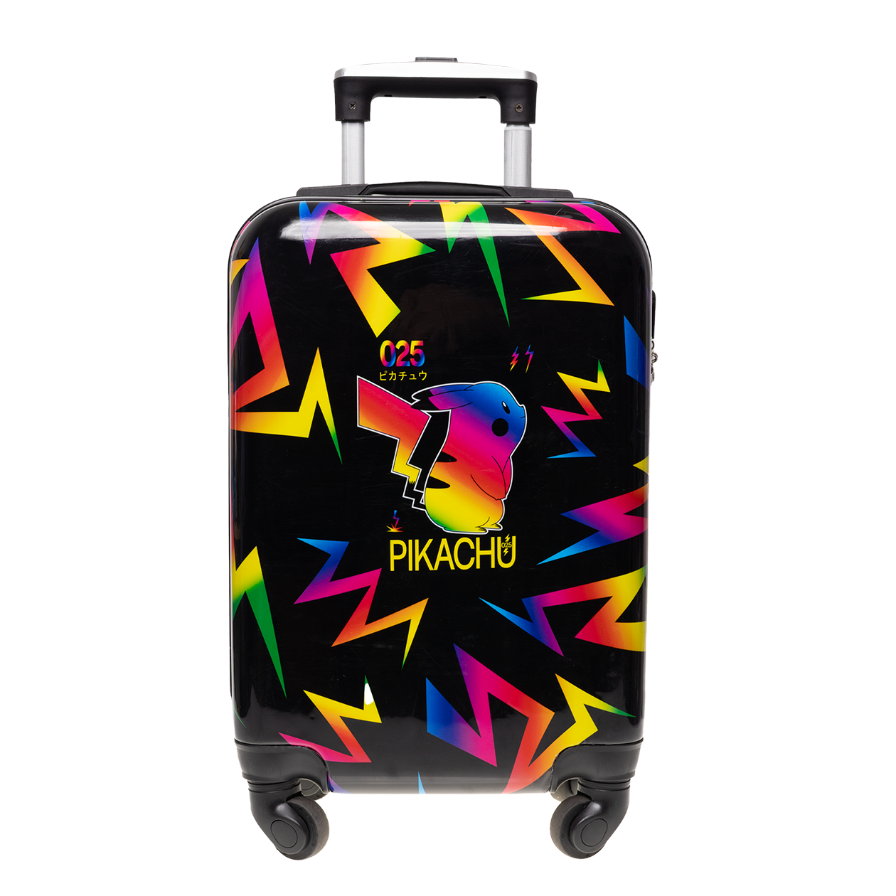 Pokémon Neon Trolley kuffert (hjul), 35 x 54 x 22 cm