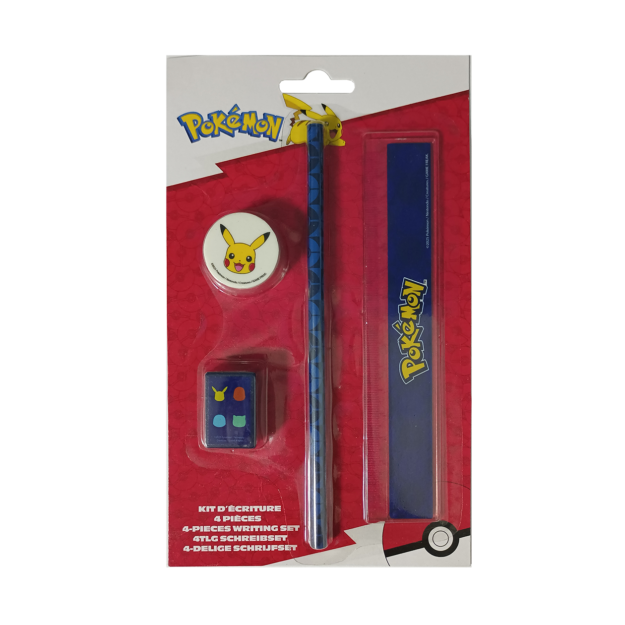 POKÉMON, 4-pack stationery set