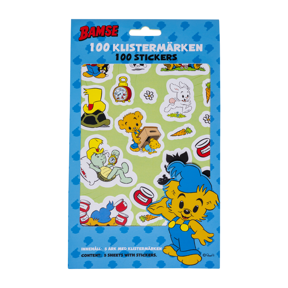 BADGE Stickers set m/100 stickers, papperspaket