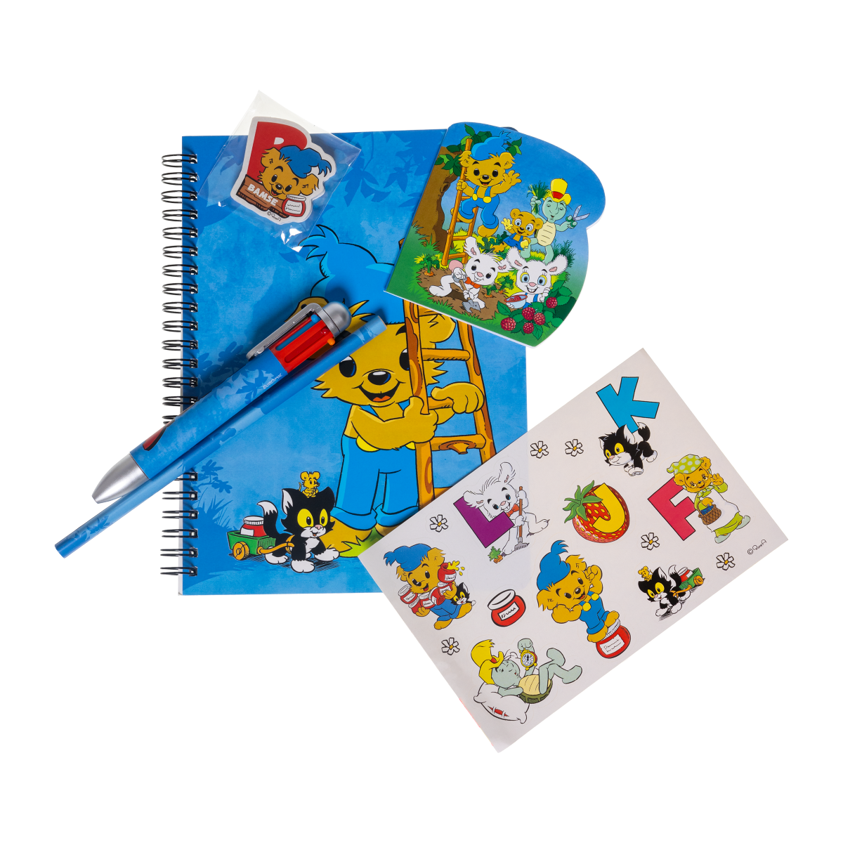 BAMSE, Skrivset m/flerkolonn
