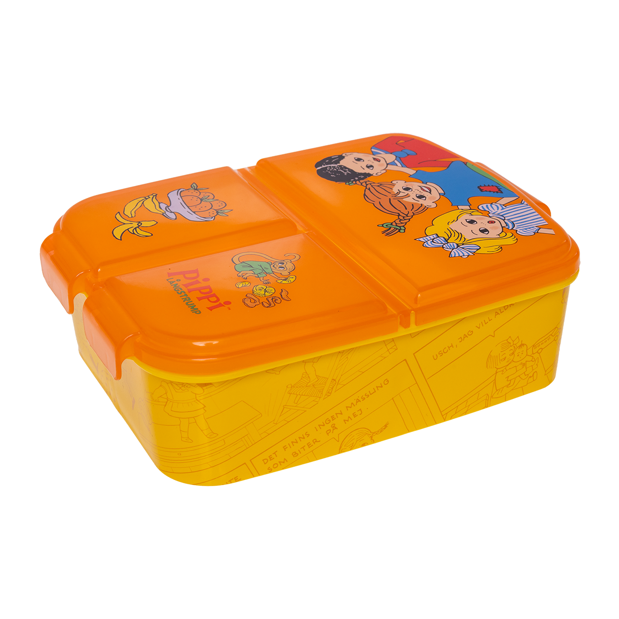 PIPPI sandwichbox med flera fack