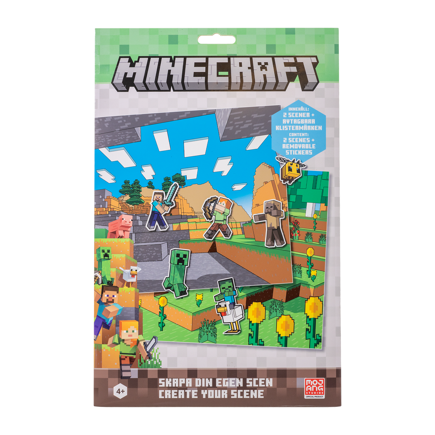 Minecraft Sticker Set "Create a Scene"