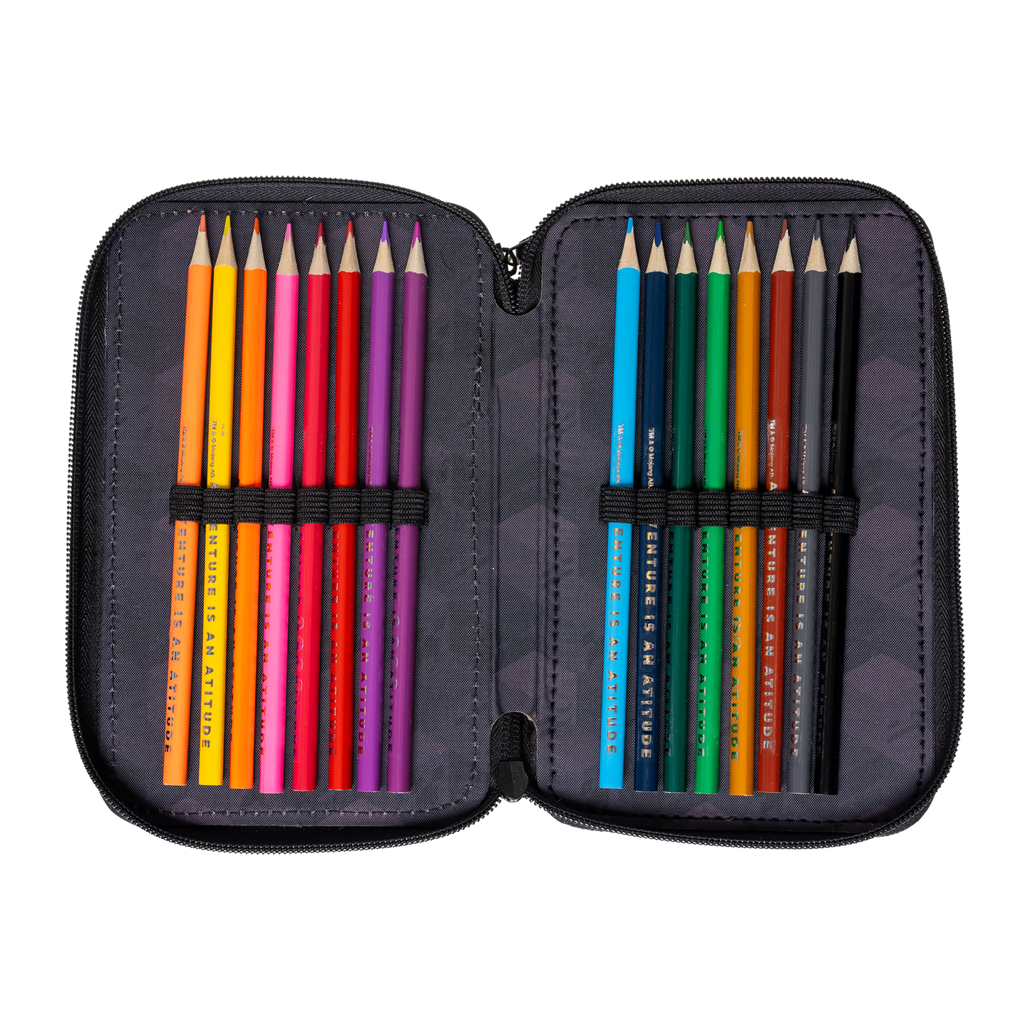 Minecraft filled pencil case