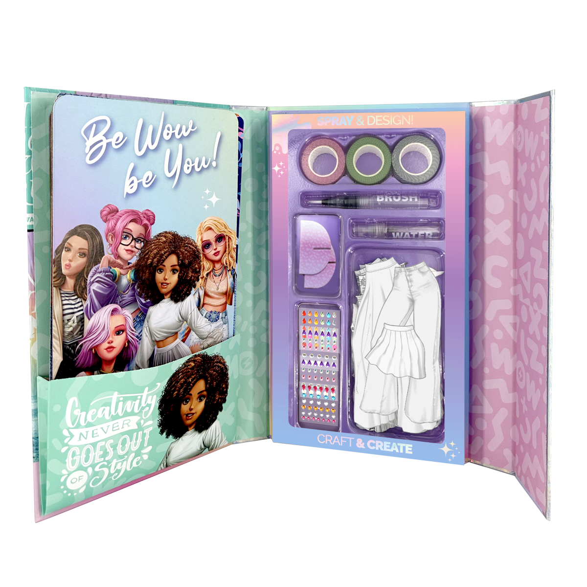 WOW® Generation, Splash & Create Outfit Sæt, 6/pr. display