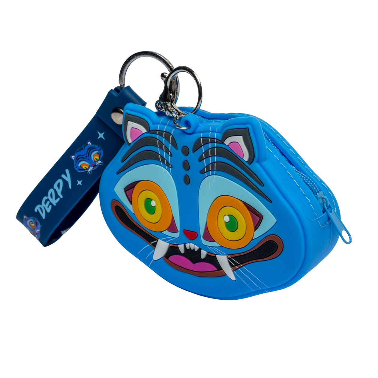 KPop Demon Hunters Nyckelring med plånbok - Derpy Tiger