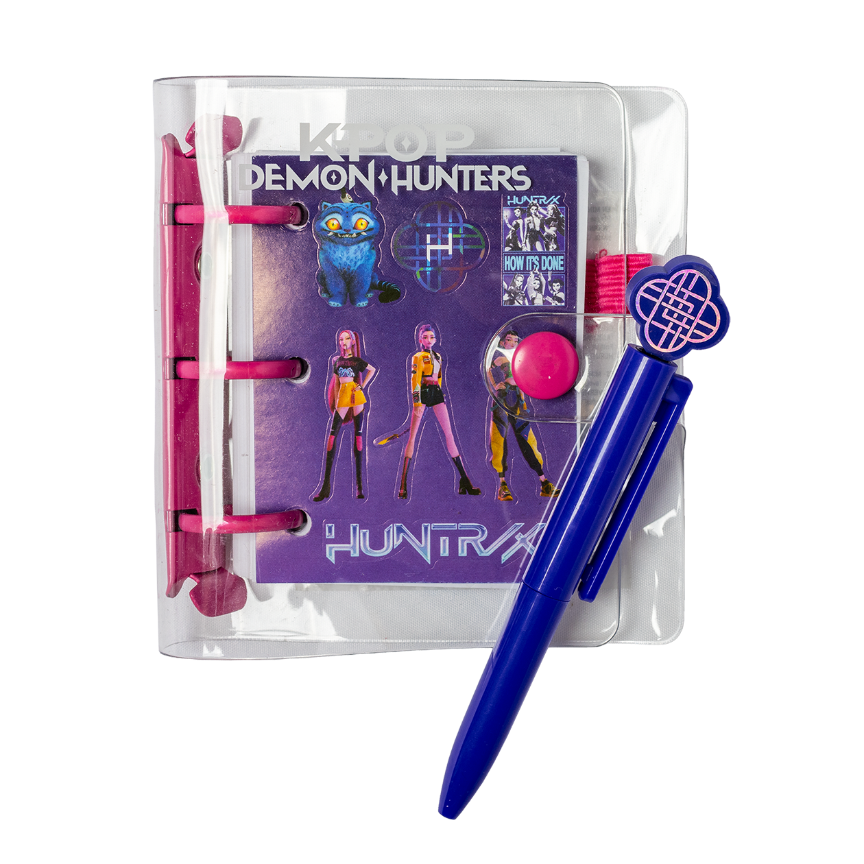 Kpop Demon Hunters Mini notebook with pen 12 pcs/CDU