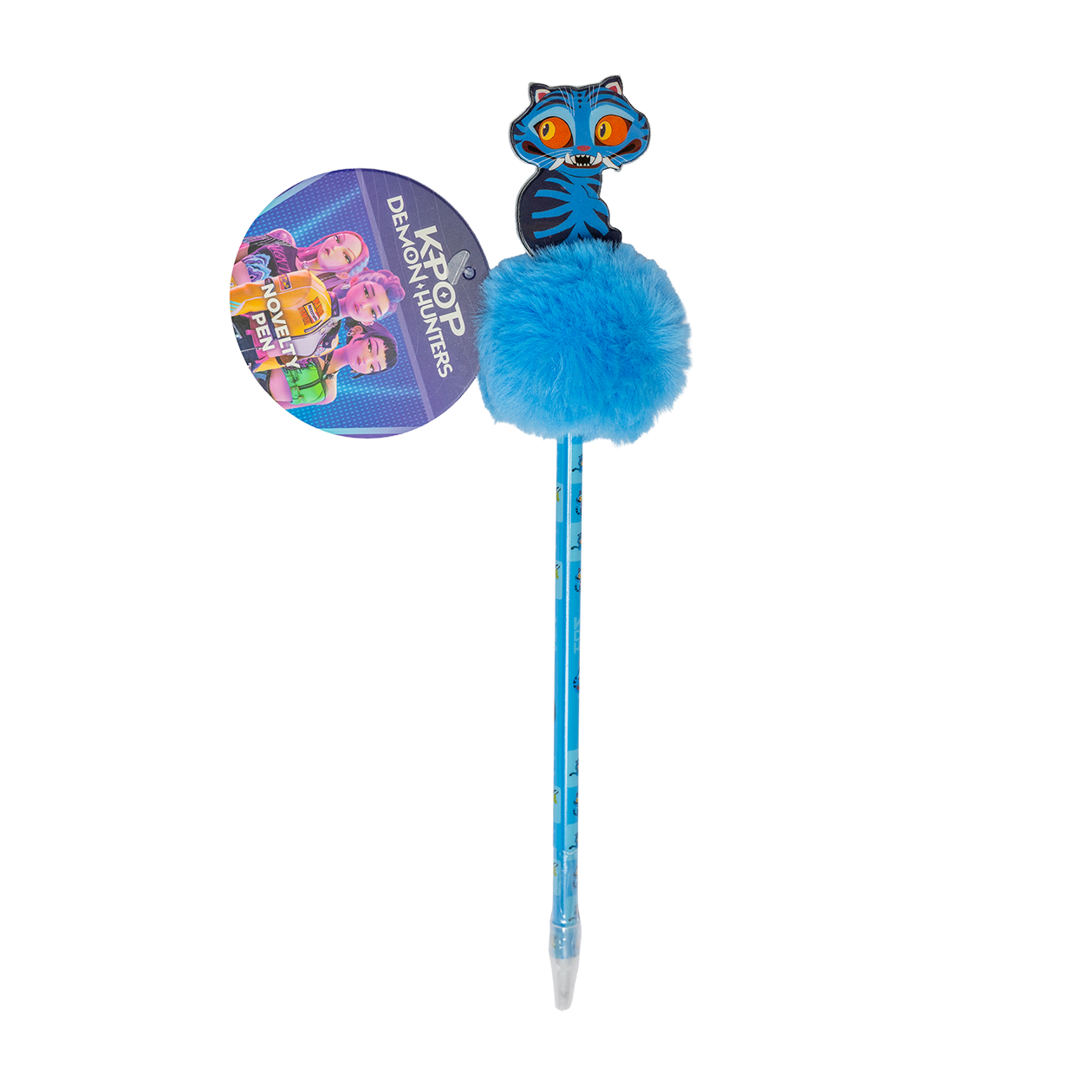 KPop Demon Hunters Pom Pom-penna 9 st/CDU - Derpy Tiger