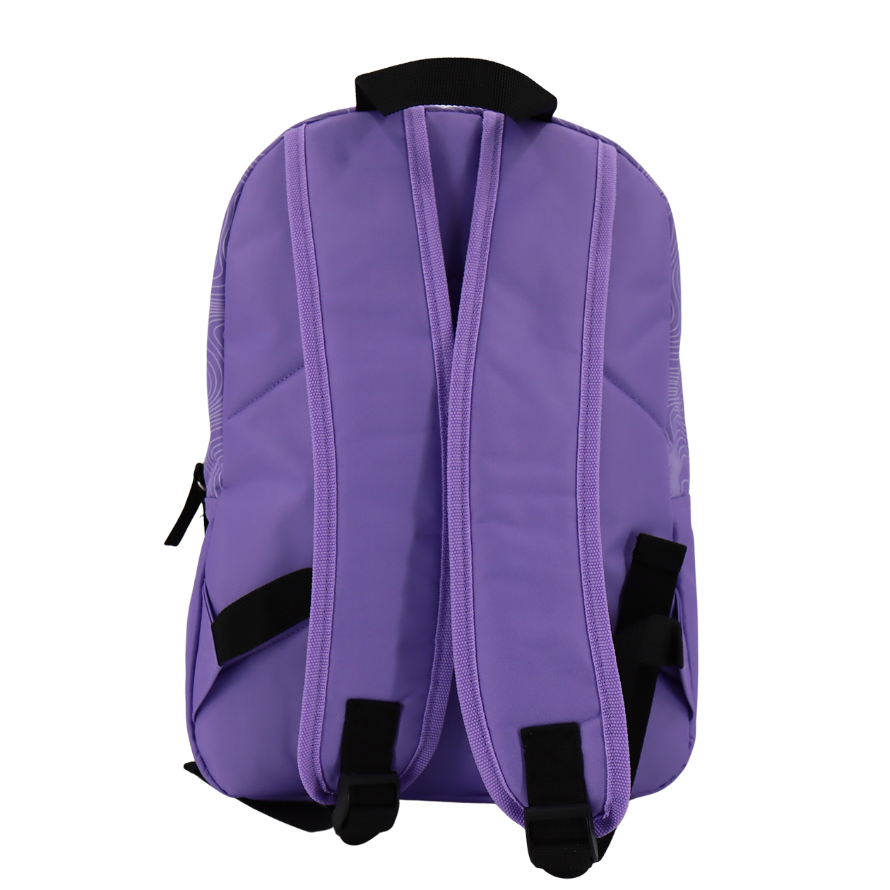 Kpop Demon Hunters Lila ryggsäck med 2 fack, 38 x 28 x 16 cm