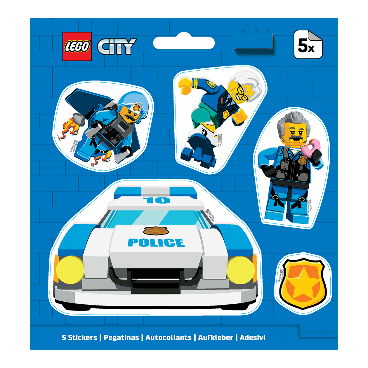 LEGO® City Klistermærkesæt