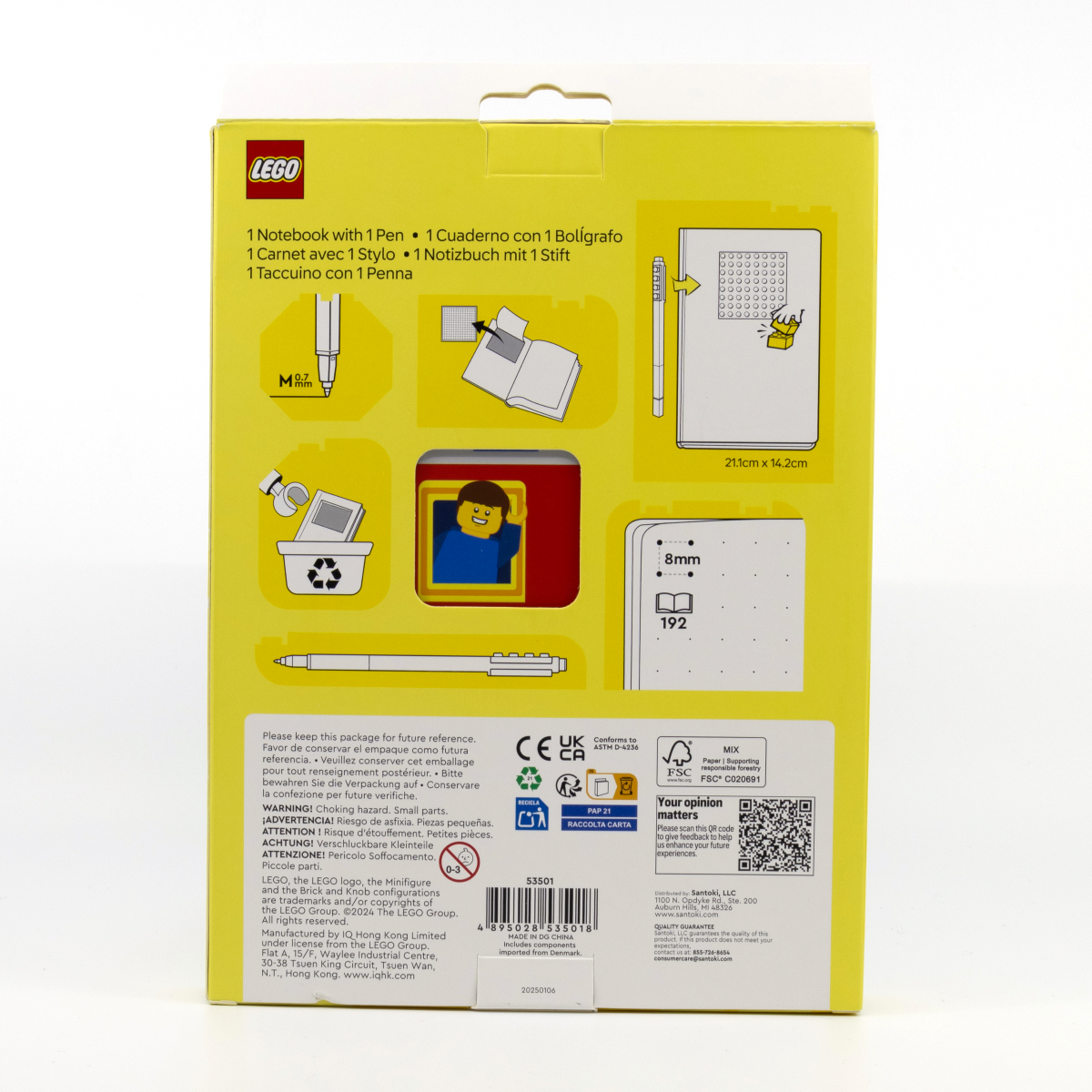 LEGO® Minifigures EZ2R Notebook - Thoughts