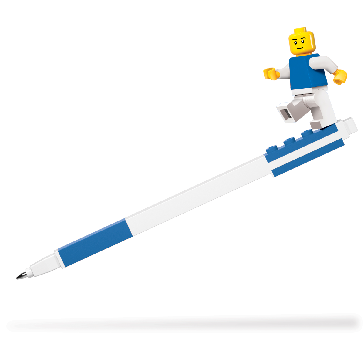 LEGO gel pen, 1 stk blå i box