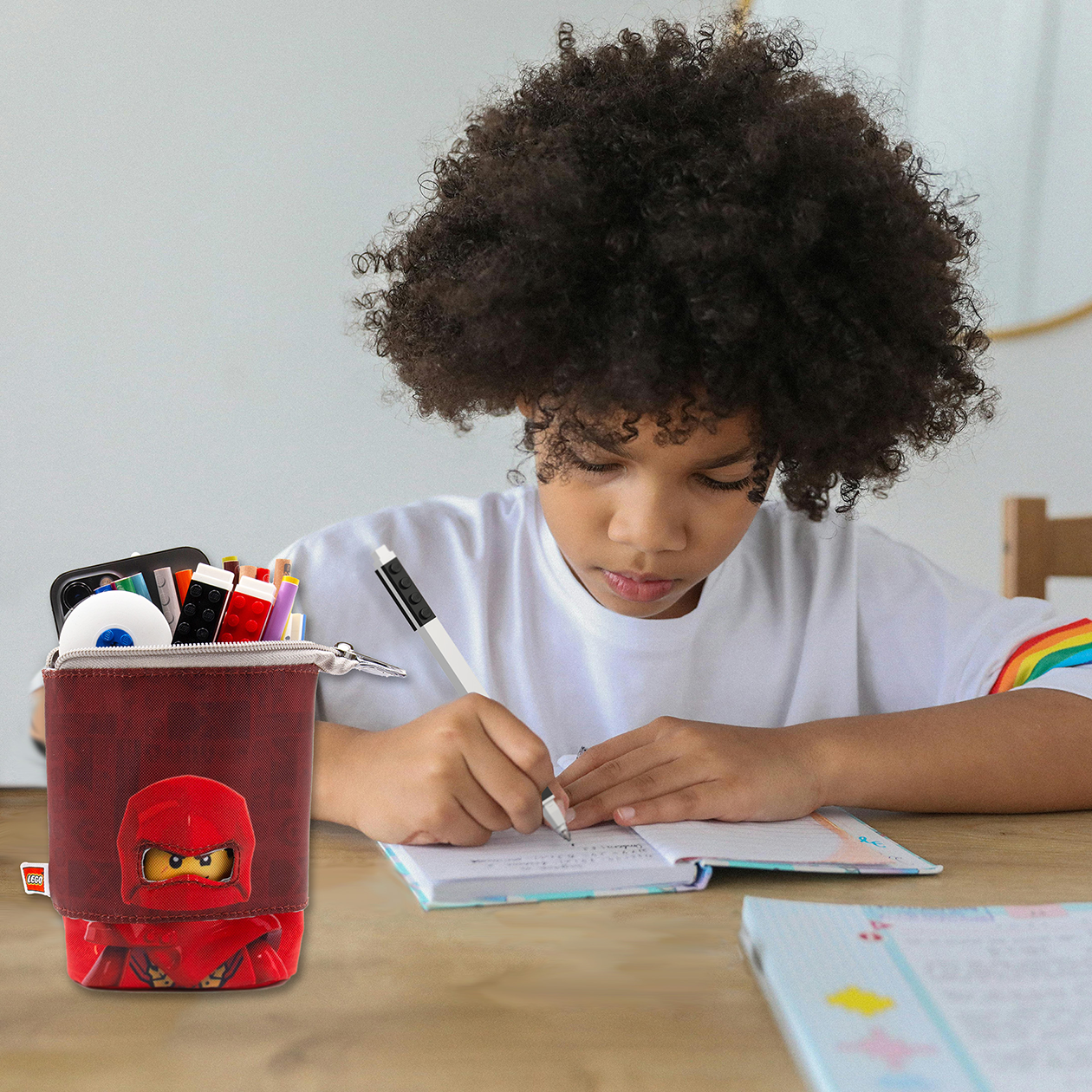 LEGO® Ninjago™ Pencil case Pop Up Kai, 21 x 6 cm