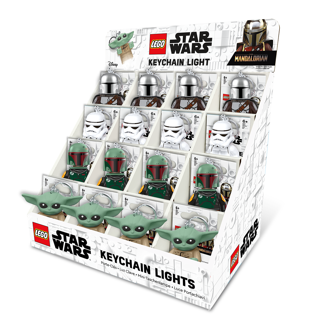 LEGO® StarWars The Mandalorian™ Nyckelring 16 st