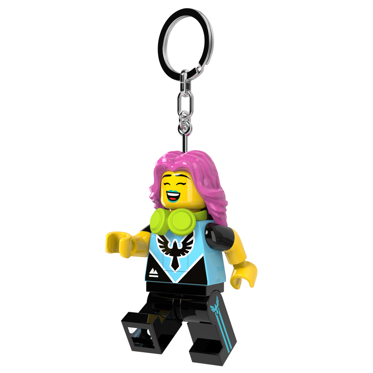 LEGO® Minifigures™ Keychain Light Gamer Girl