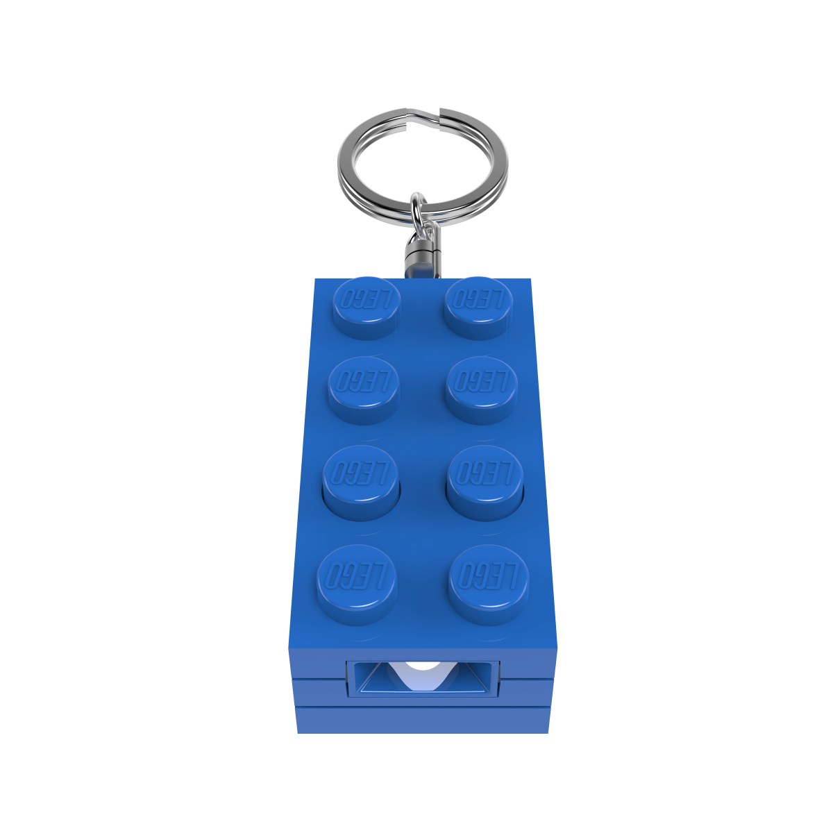 LEGO® Minifigures™ Keychain Light 2x4 Brick Blue