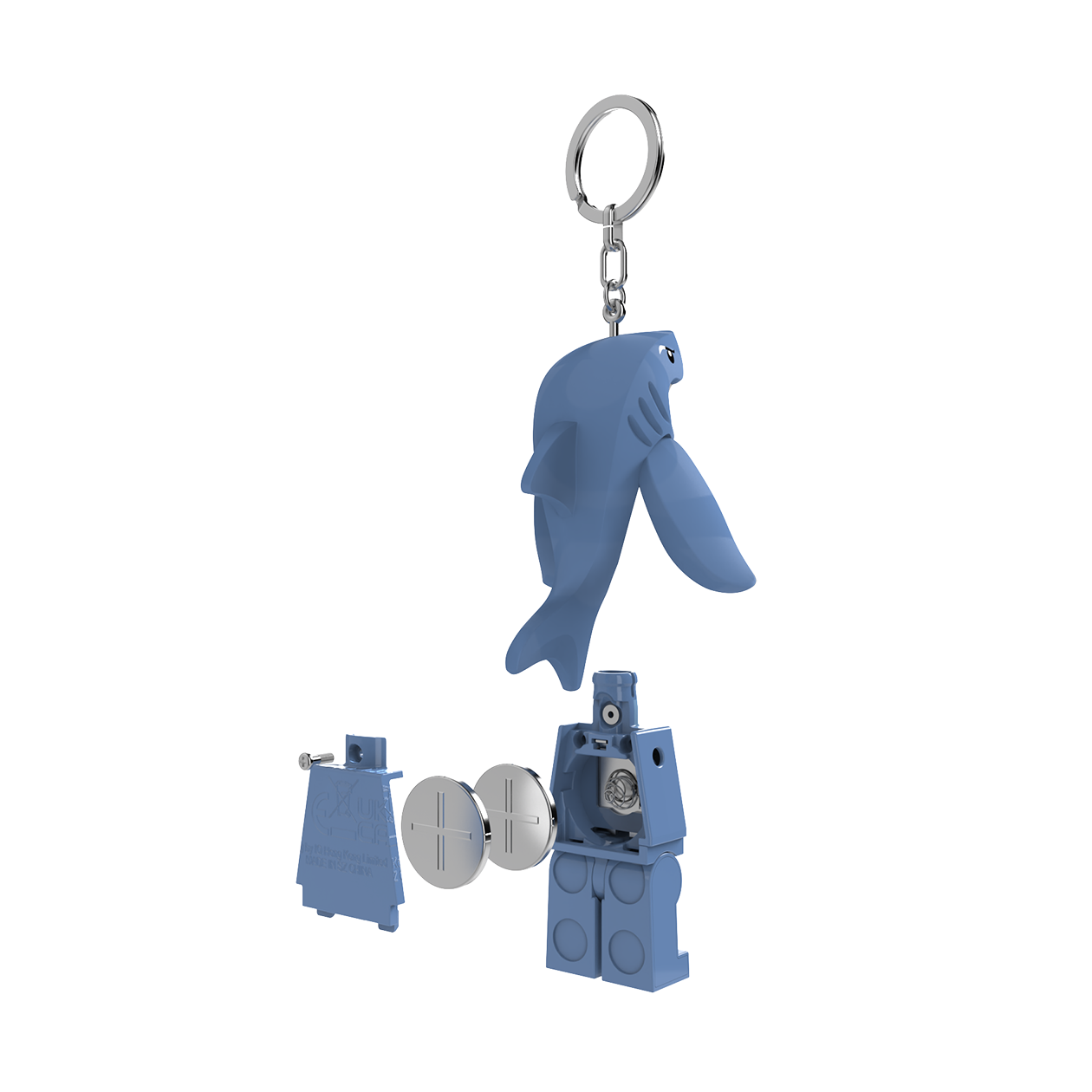 LEGO Hajfyr LED Nøglering