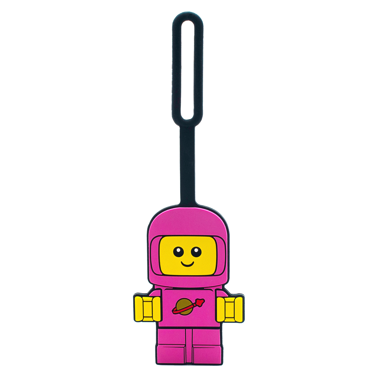 LEGO® Bag Tag/bagagelapp, Spacebaby Pink
