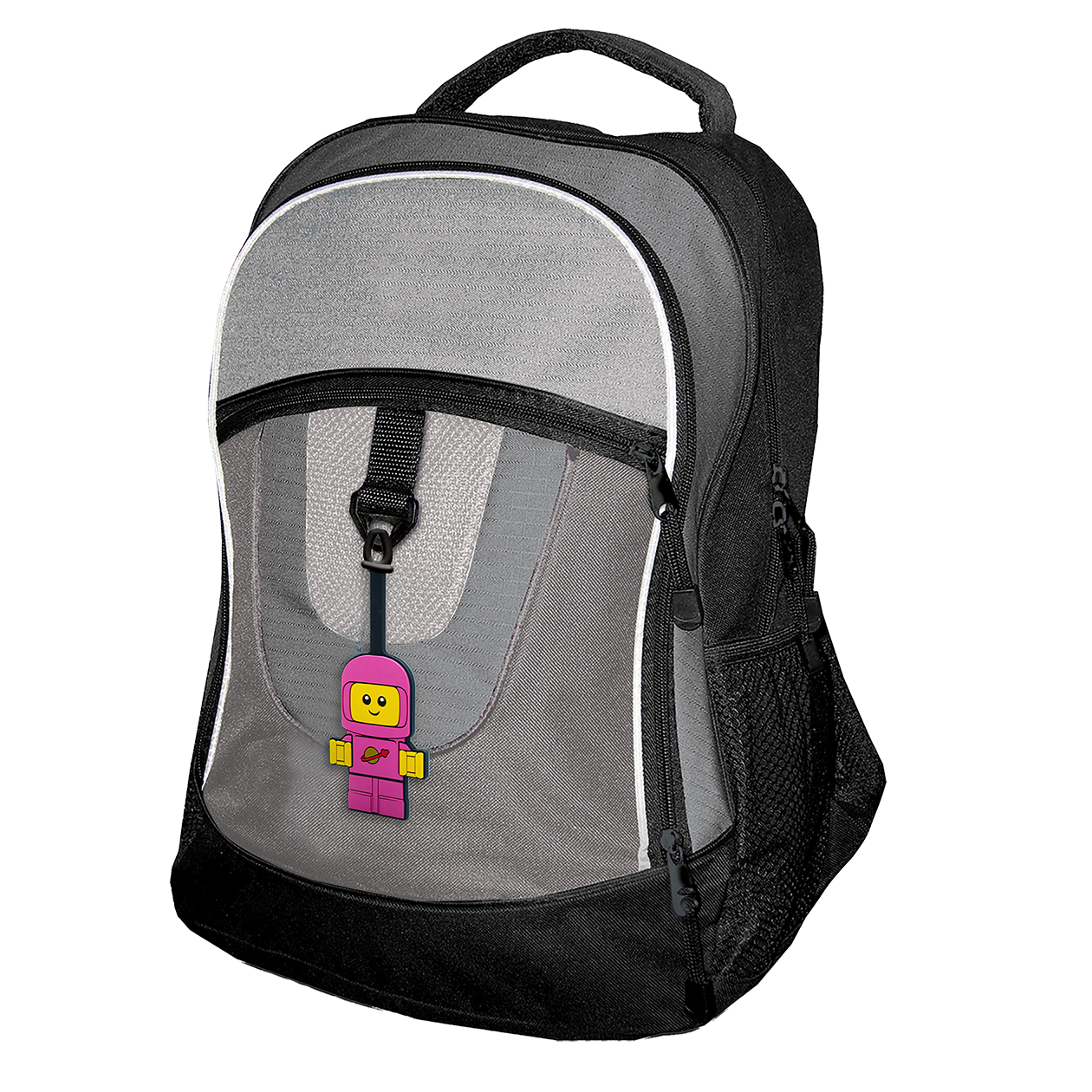 LEGO® Bag Tag/bagagelapp, Spacebaby Pink