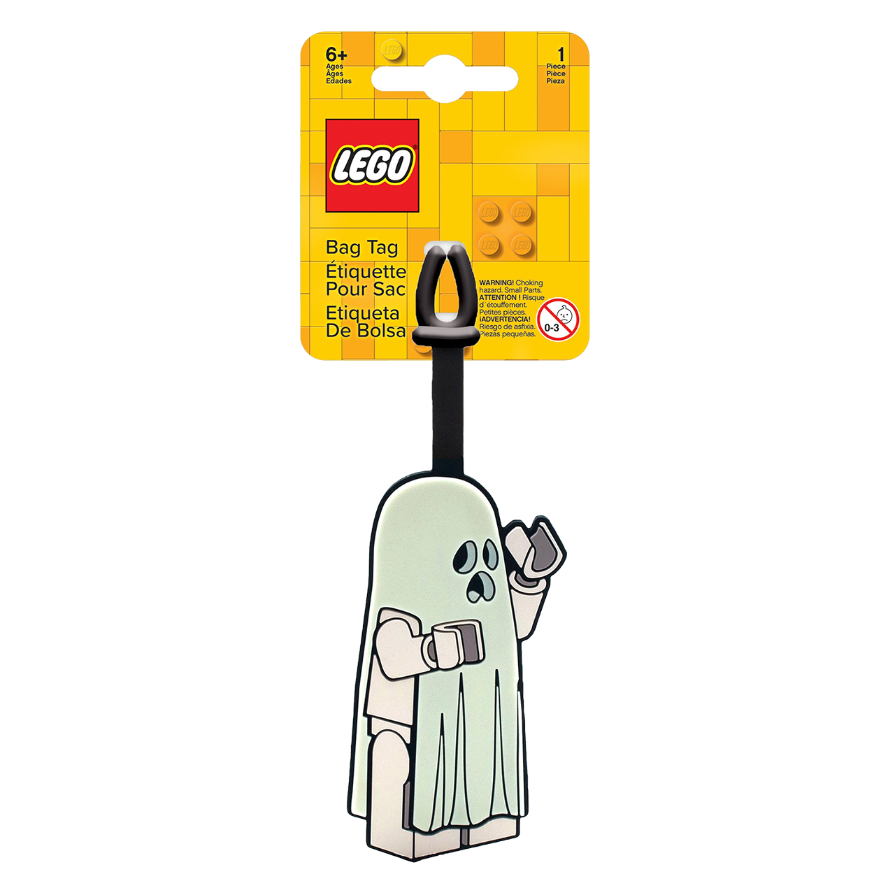 LEGO® ICONIC Bagagelapp Ghost Glow in the Dark