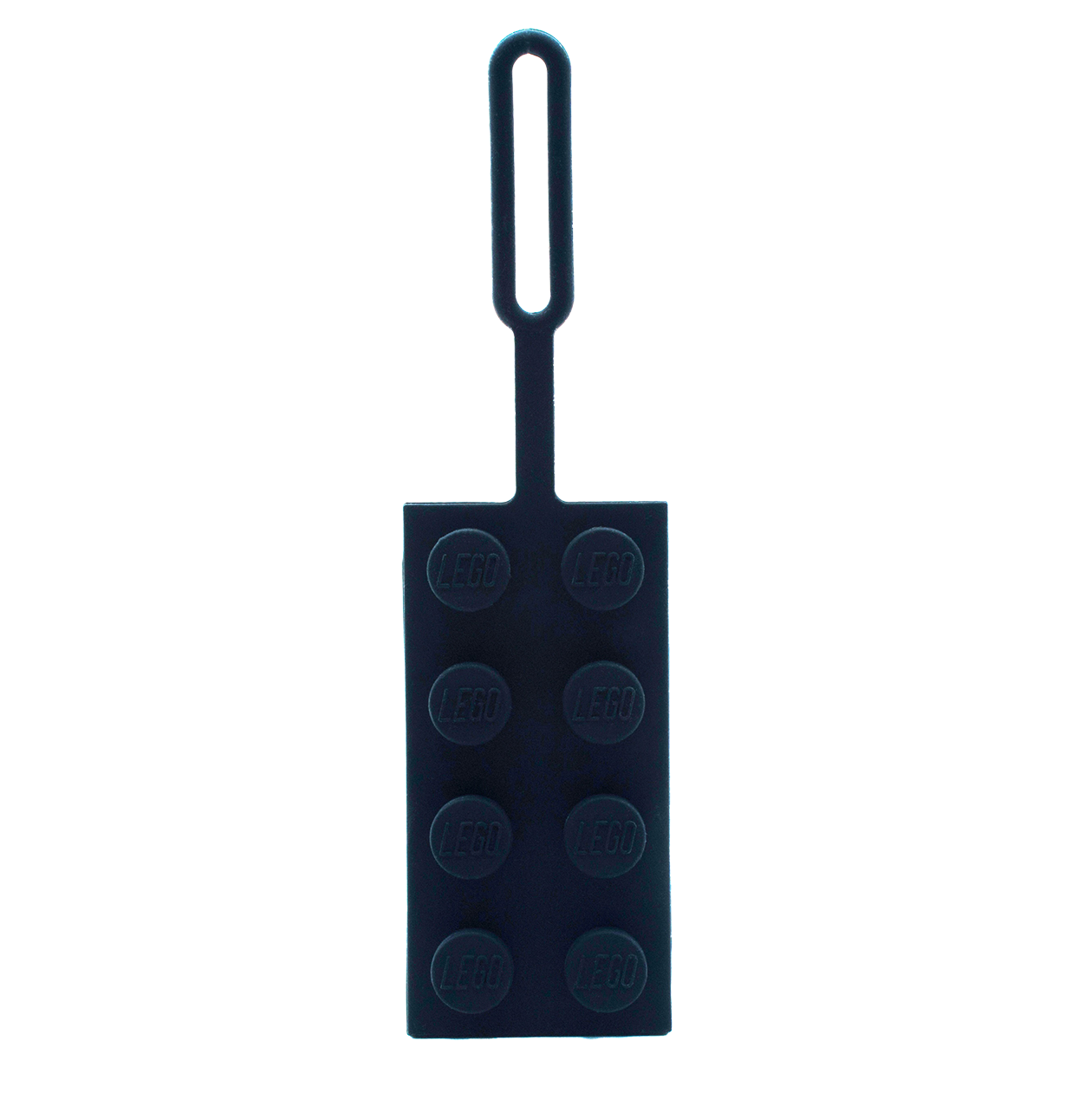LEGO® Bag Tag/Luggage tag BLACK packed on printed card
