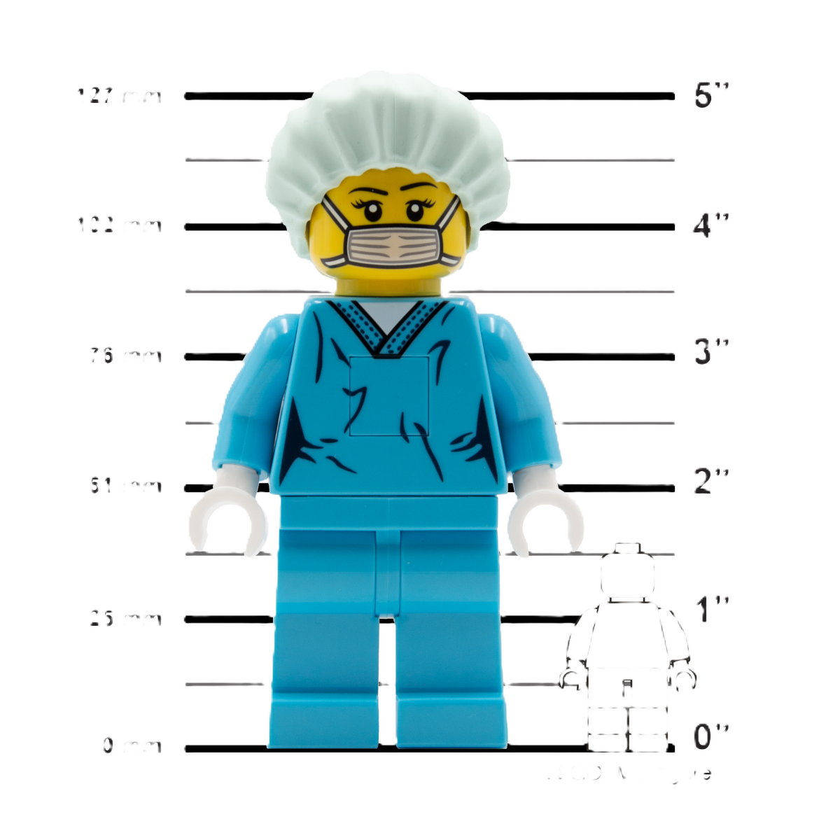 LEGO® ICONIC torch with LED light SURGEON 300%