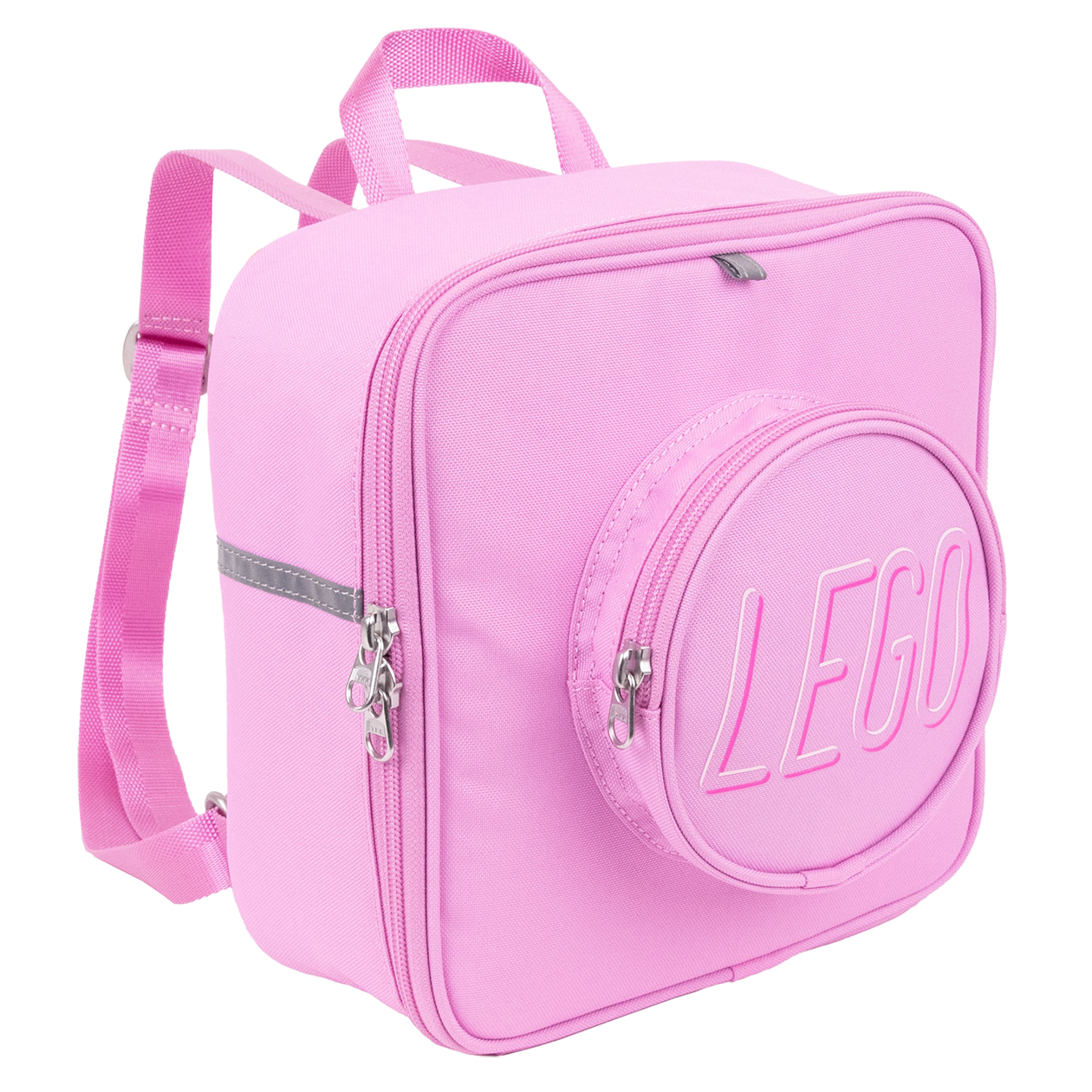 LEGO® Brick Backpack, Light Pink 23x23 cm, 5L