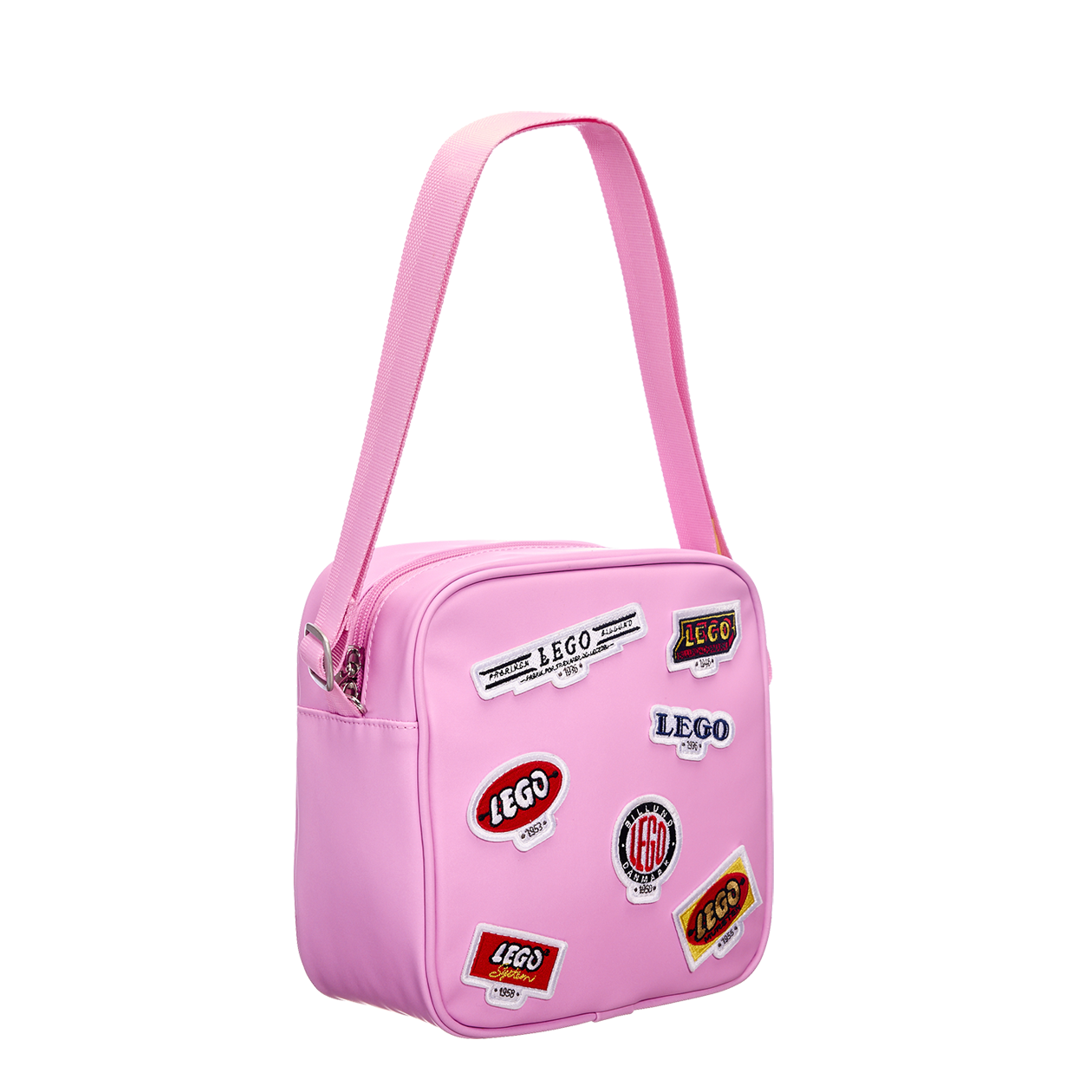 LEGO® Cross-Body bag, Retro Pink, 21x21 cm, 5L