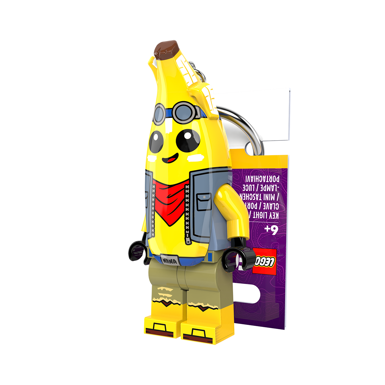 LEGO® FORTNITE® LED Nøglering Adventure Peely