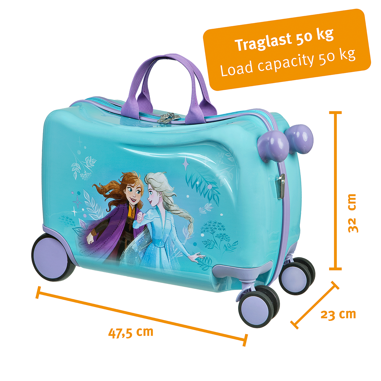 FROZEN Ride On trolley polycarbonat