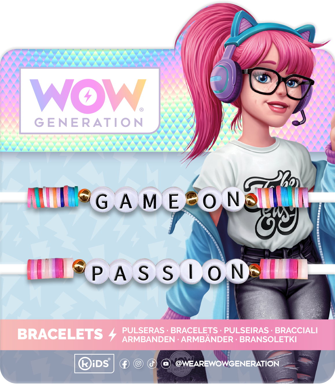 WOW Generation Statement Armband 2 st