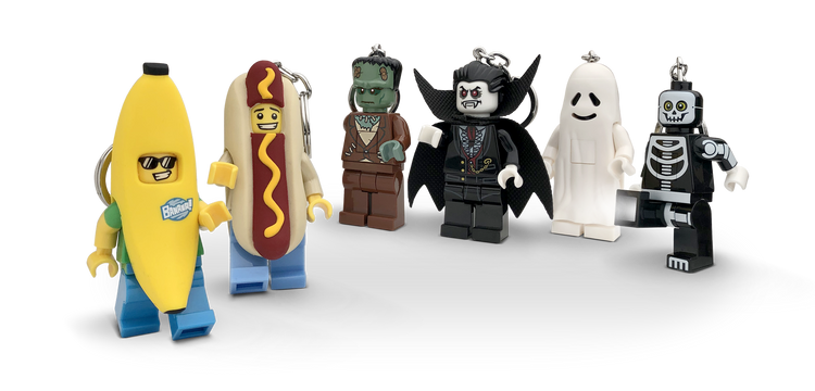 LEGO IQ LED Nøgleringe