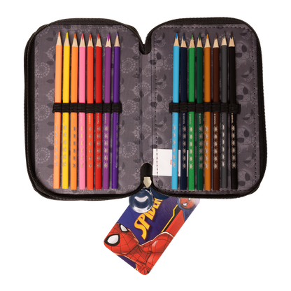 Spiderman Fyldt penalhus, 2 rum