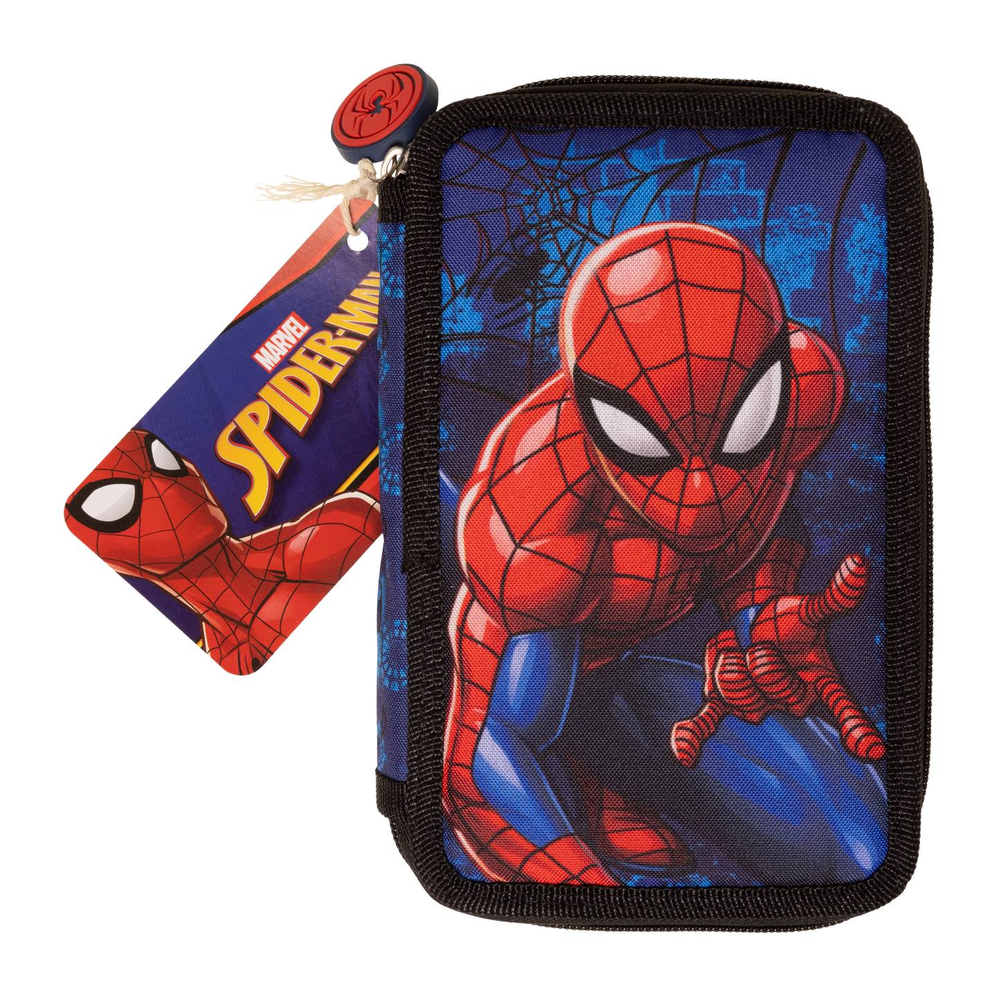 Spiderman Fyldt penalhus, 2 rum