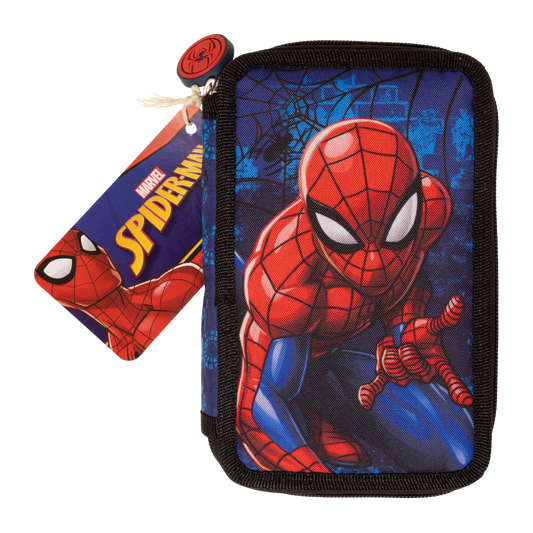 Spiderman Fyldt penalhus, 2 rum