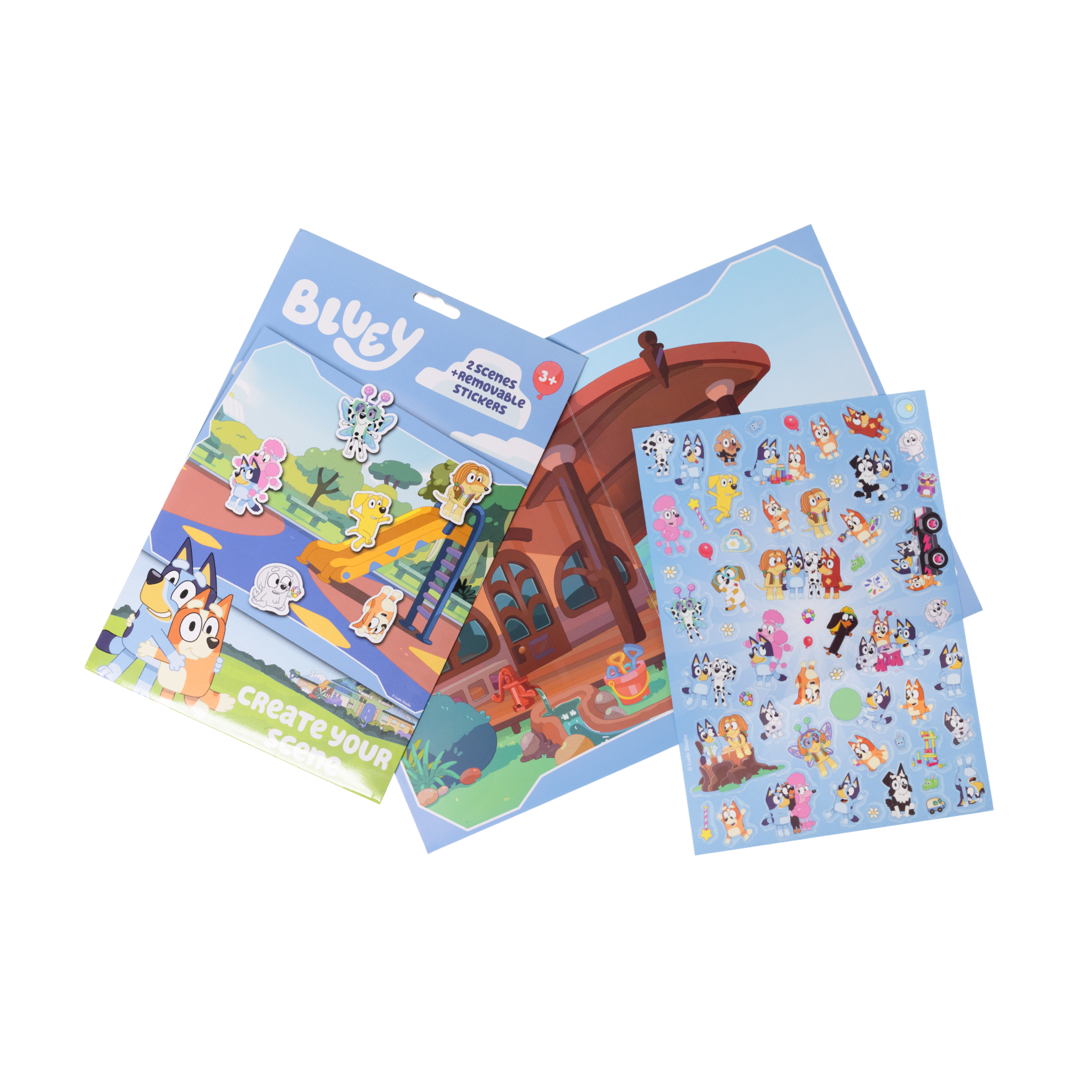 Bluey sticker set/ Make a scene – EUROMIC B2B